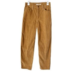 Levi's Pants Women's 25x31 '94 Baggy High Rise Straight Leg Relaxed Fit Corduroy